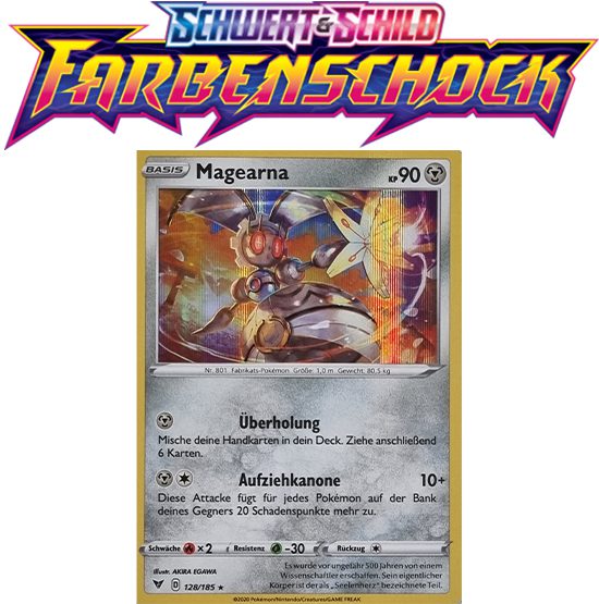 Pokémon Farbenschock Magearna 128/185 HOLO