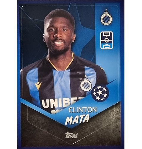 Topps Champions League Sticker 2021/2022 Nr 128 Clinton Mata