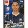 Topps Bundesliga Sticker Saison 2021/2022 Nr 129 Vasilios Lampropoulos