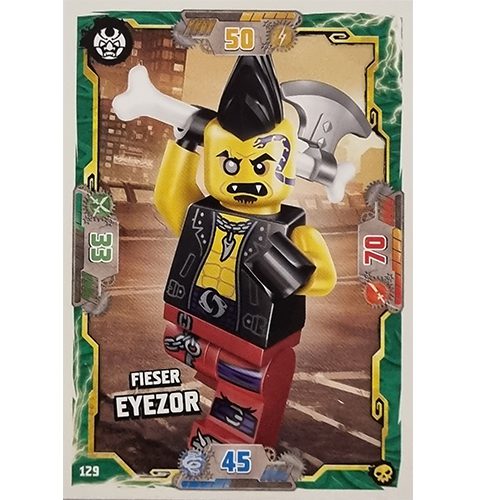 Lego Ninjago Serie 6 Trading Cards Nr 129 Fieser Eyezor