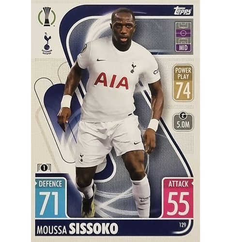 Topps Champions League 2021/2022 Nr 129 Moussa Sissoko