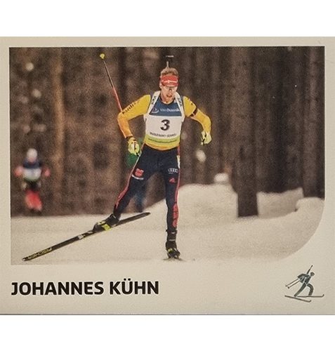 Panini Winterspiele 2022 Peking Sticker - Nr 013 Johannes Kühn