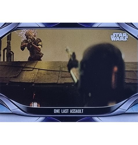 Topps The Mandalorian Trading Cards 2021 Nr 130 One last assault