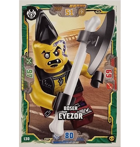 Lego Ninjago Serie 6 Trading Cards Nr 130 Böser Eyezor