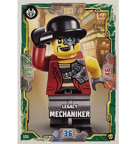 Lego Ninjago Serie 6 Trading Cards Nr 131 Legacy Mechaniker