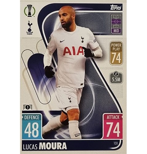 Topps Champions League 2021/2022 Nr 131 Lucas Moura