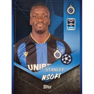 Topps Champions League Sticker 2021/2022 Nr 131 Stanley Nsoki