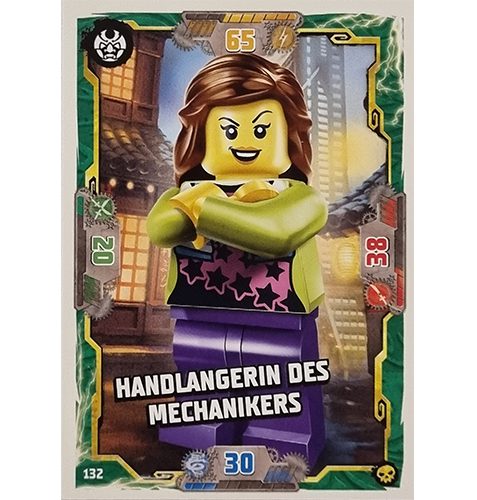 Lego Ninjago Serie 6 Trading Cards Nr 132 Handlangerin des Mechanikers