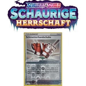 Pokémon Schaurige Herrschaft 133/198 Schmetterhandschuhe REVERSE HOLO