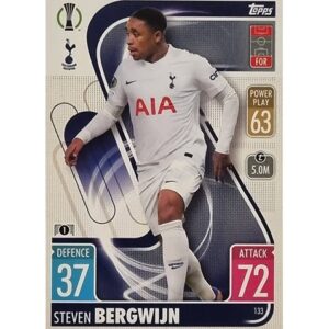 Topps Champions League 2021/2022 Nr 133 Steven Bergwijn