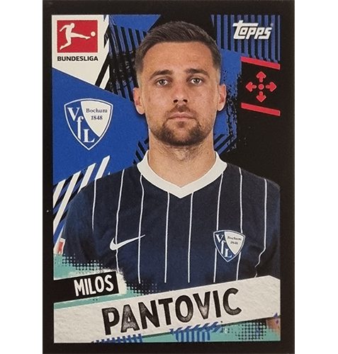 Topps Bundesliga Sticker Saison 2021/2022 Nr 134 Milos Pantovic