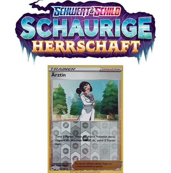 Pokémon Schaurige Herrschaft 134/198 Ärztin REVERSE HOLO