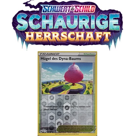 Pokémon Schaurige Herrschaft 135/198 Hügel des Dyna-Baums REVERSE HOLO