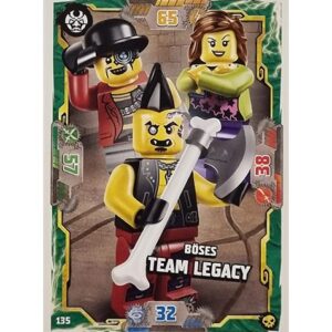 Lego Ninjago Serie 6 Trading Cards Nr 135 Böses Team Legacy