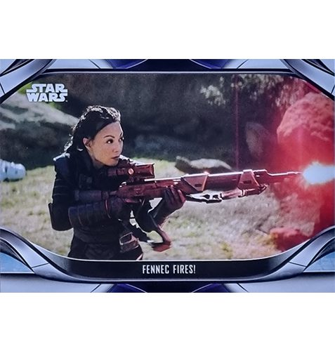 Topps The Mandalorian Trading Cards 2021 Nr 136 Fennec fires