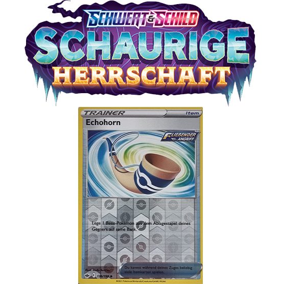 Pokémon Schaurige Herrschaft 136/198 Echohorn REVERSE HOLO