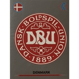 Panini Frauen EM 2022 Sticker - Nr 136 Denmark Logo