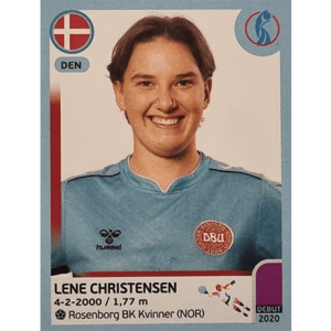 Panini Frauen EM 2022 Sticker - Nr 137 Lene Christensen