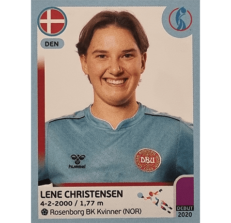 Panini Frauen EM 2022 Sticker - Nr 137 Lene Christensen