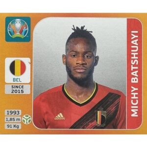 Panini EURO 2020 Sticker Nr 137 Michy Batshuayi