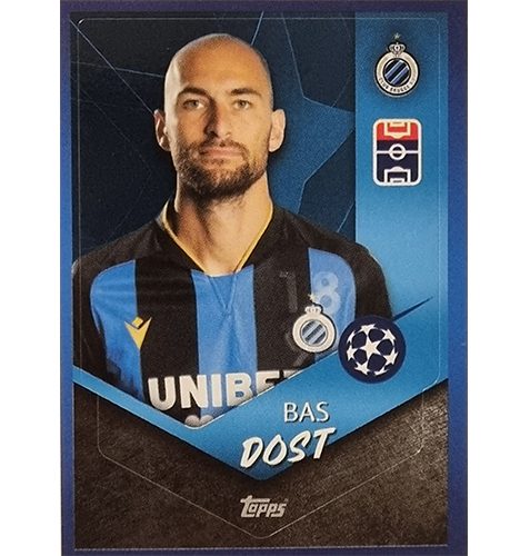 Topps Champions League Sticker 2021/2022 Nr 137 Bas Dost