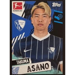 Topps Bundesliga Sticker Saison 2021/2022 Nr 139 Takuma Asano