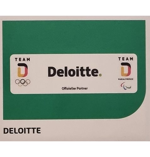 Panini Winterspiele 2022 Peking Sticker - Nr 139 Deloitte