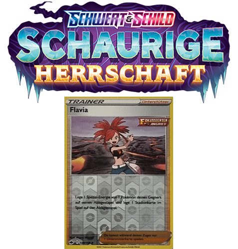 Pokémon Schaurige Herrschaft 139/198 Flavia REVERSE HOLO