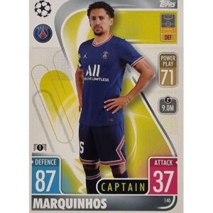 Topps Champions League 2021/2022 Nr 140 Marquinhos