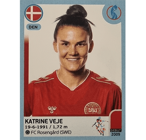 Panini Frauen EM 2022 Sticker - Nr 141 Katrine Veje