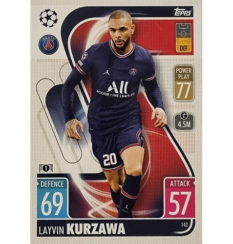 Topps Champions League 2021/2022 Nr 142 Layvin Kurzawa