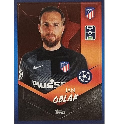 Topps Champions League Sticker 2021/2022 Nr 142 Jan Oblak