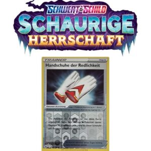 Pokémon Schaurige Herrschaft 143/198 Handschuhe der Redlichkeit REVERSE HOLO