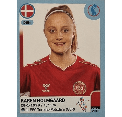 Panini Frauen EM 2022 Sticker - Nr 143 Karen Holmgaard