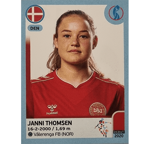 Panini Frauen EM 2022 Sticker - Nr 144 Janni Thomsen