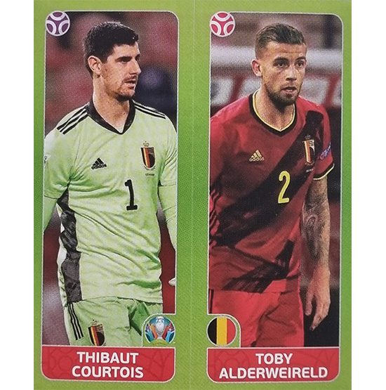 Panini EURO 2020 Sticker Nr 144 Courtoies Alderweireld