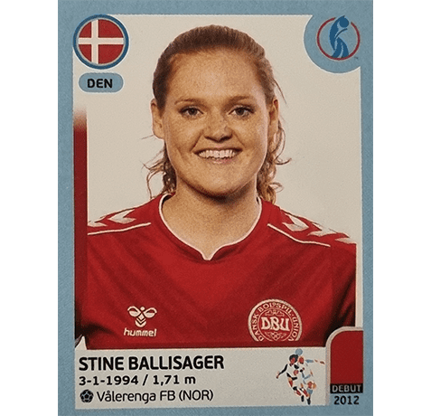 Panini Frauen EM 2022 Sticker - Nr 146 Stine Ballisager