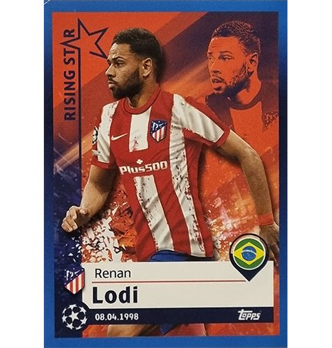 Topps Champions League Sticker 2021/2022 Nr 146 Renan Lodi