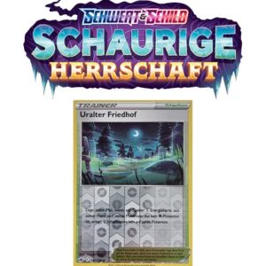 Pokémon Schaurige Herrschaft 147/198 Uralter Friedhof REVERSE HOLO