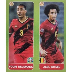 Panini EURO 2020 Sticker Nr 147 Tielemans Witsel