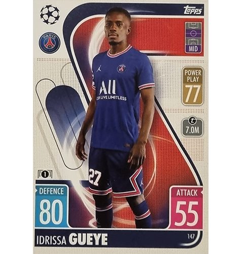 Topps Champions League 2021/2022 Nr 147 Idrissa Gueye