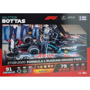 Turbo Attax 2021 Nr 148 Valtteri Bottas