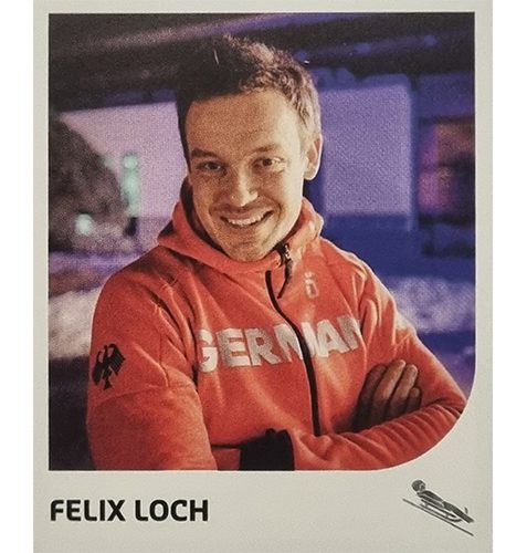 Panini Winterspiele 2022 Peking Sticker - Nr 148 Felix Loch