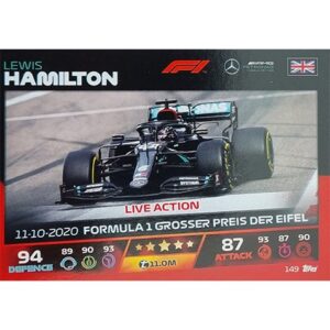 Turbo Attax 2021 Nr 149 Lewis Hamilton