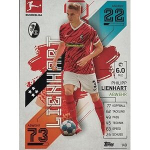 Topps Match Attax Bundesliga 2021/22 Nr 149 Philipp Lienhart