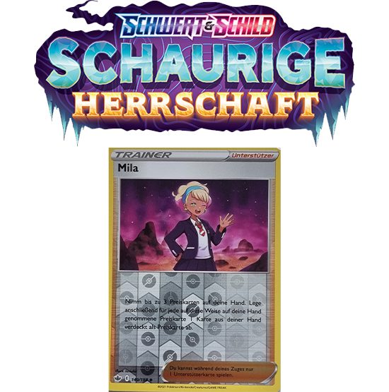 Pokémon Schaurige Herrschaft 149/198 Mila REVERSE HOLO