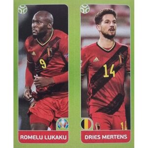 Panini EURO 2020 Sticker Nr 149 Lukaku Mertens