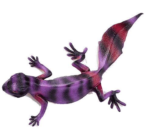 Blue Ocean Geckos Planet WOW - Gecko Nr 15 - Satanischer Blattschwanzgecko - mit Farbwechs