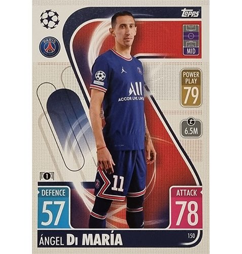 Topps Champions League 2021/2022 Nr 150 Angel Di Maria