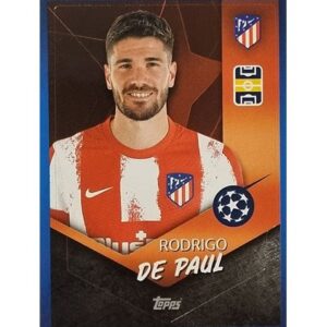 Topps Champions League Sticker 2021/2022 Nr 150 Rodrigo De Paul